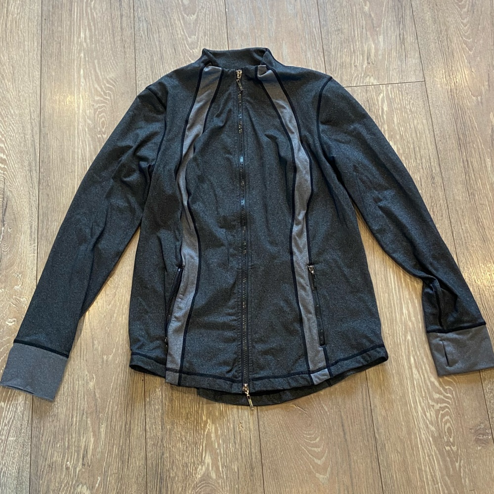 Blyse Ease Zip Up Athletic Sweater